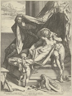 Mars and Venus, Hendrick Goltzius, Gerard van Keulen, Octavio Spinola II, 1588