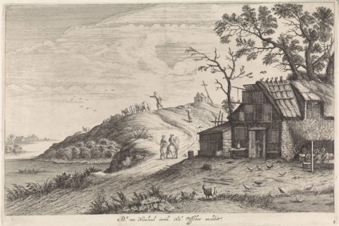 An inn, Pieter Nolpe, Nicolaes Visscher I, 1623-1653