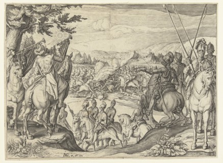 A fight, Jacob de Gheyn (II), 1599