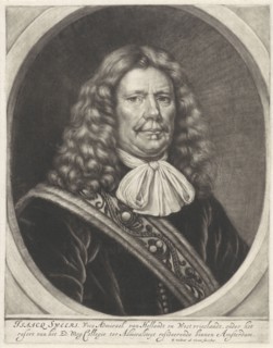 Portrait of Rear Admiral Isaac Sweers, Bernard Vaillant, 1642-1698