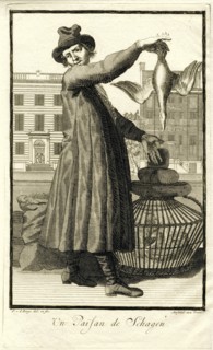 Farmer from Schagen, The Netherlands, print maker: Pieter van den Berge, in or after 1694 - 1737