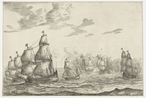 Battleship, Reinier Nooms, 1652 - 1670