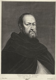 Portrait painter Sebastiano del Piombo, Cornelis van Dalen (II), Frederik de Wit, 1648 - 1664