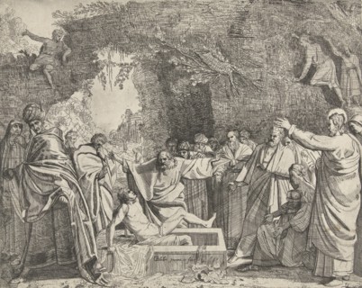 Raising of Lazarus, Gerrit Bleker, Claes Jansz. Visscher (II), 1622 - 1656