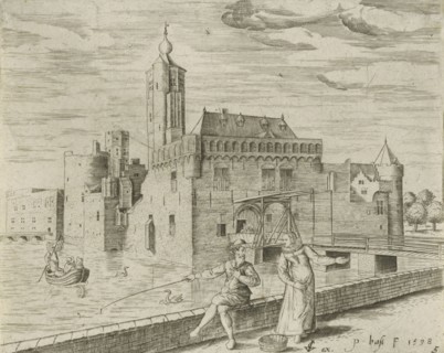 The castle Aldegonde, Bornem Castle, Marnix de Sainte-Aldegonde Castle, Bornem, province of