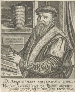 Portrait of Adam Maeus, Pieter Nagel, 1569