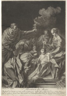 Adoration of the Magi, Jacob Gole, 1670 - 1724