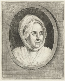Portrait of a woman with cap (Marie Joseph Bertrand?), Louis Bernard Coclers, 1756-1817