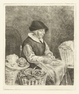 Old woman, Louis Bernard Coclers, Quiringh Gerritsz. van Brekelenkam, 1780