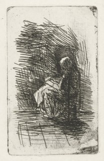 Seated Woman, Jozef IsraÃ«ls, 1835 - 1911