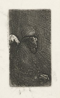 Sitting old man, Jozef IsraÃ«ls, 1835 - 1911