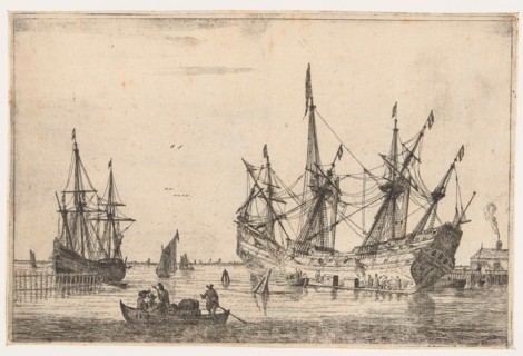 Waterproofing of the hull of a ship, Reinier Nooms, 1650 - 1664