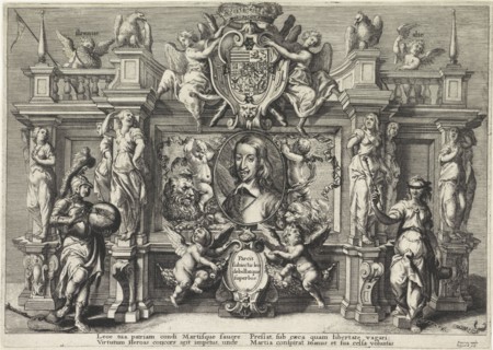 Allegorical portrait of Leopold Willem, governor of the Southern Netherlands. Frans van den