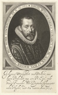 Portrait of Johannes Wtenbogaert at the age of 62, Willem Jacobsz. Delff, 1619