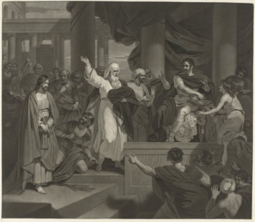 Christ before Pilate, Charles Howard Hodges, Robert Smirke, 1806
