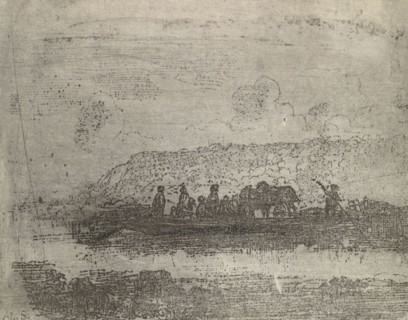 The ferry, print maker: Arnoud Schaepkens