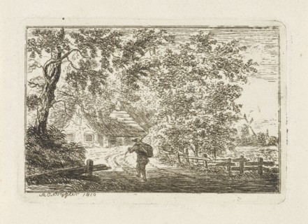 Running man, Andries Cornelis Krijgeer, 1810