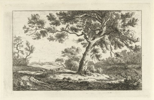 Resting Shepherd, Carel Lodewijk Hansen, c. 1780 - 1840