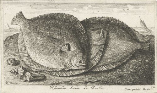 Three chicks on the beach, Albert Flamen, Jacques van Merlen, Lodewijk XIV (koning van Frankrijk),