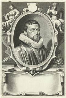 Portrait of Caspar van Baerle, Willem Jacobsz. Delff, David Bailly, 1625