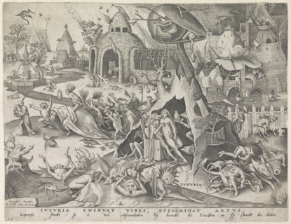 Lust, Pieter van der Heyden, Hieronymus Cock, unknown, 1558