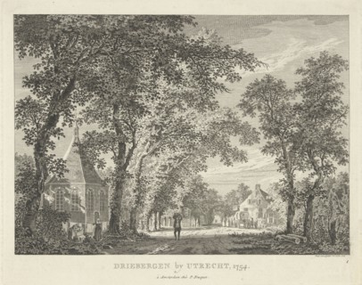 Driebergen, The Netherlands 1754, Paulus van Liender, 1763