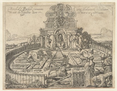 Allegory of the unreliability of Spain and the freedom and prosperity of the Seven Provincien, the