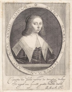 Self Portrait, Anna Maria van Schurman, 1640
