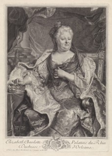 Portrait of Elizabeth Charlotte of the Palatinate, Duchess of Orleans, Louise Magdeleine