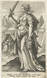 Judit, Jan Collaert II, Philips Galle, Cornelis Kiliaan, 1588-1597
