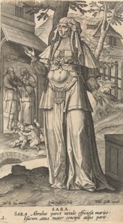 Sara, Jan Collaert (II), Philips Galle, Cornelis Kiliaan, 1588 - 1595