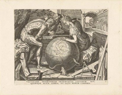Geometry (Geometry), Cornelis Cort, Hieronymus Cock, 1565