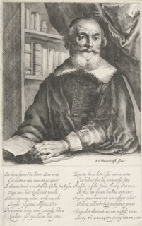 Portrait of Johannes de Laet at the age of sixty, Jan Gerritsz. van Bronchorst, Anonymous, 1641 -