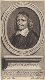 Portrait of Pastor Johannes Erasmus Blum, Jan de Visscher, J. van Duisberg, 1674