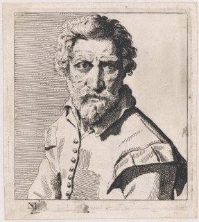Bust of a bearded man, Michael Sweerts, 1656