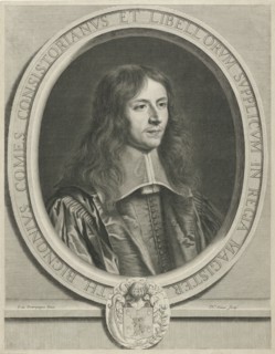 Portrait of the French statesman Theodore Bignon, print maker: Nicolas Pitau I, Philippe de