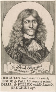 Portrait of Johann Georg Bruck, fencing master, attributed to Wallerant Vaillant, 1671