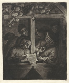To Reader in a window, Jacob Hoolaart, Adriaen van Ostade, 1723 - 1789