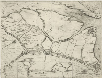 Failed attack on Fort Kallo, Belgium, 1638 Bonaventura Peeters, I Jan Meyssens, unknown