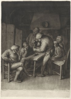 Farmer inn, Jacob Gole, Adriaen van Ostade, 1670-1724