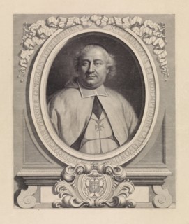 Portrait of Eustache Teissier, master general of the Order of Trinitarians, Pieter van Schuppen,