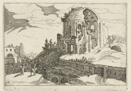 Nymphaeum in Rome, Willem van Nieulandt (II), Anonymous, 1594 - 1685