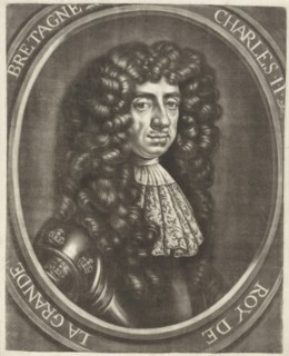 Portrait of Charles II, King of England, Jan van Somer, 1655 - 1700