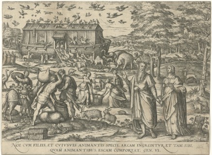 Noah's Ark, attributed to Symon Novelanus, 1577 - 1627