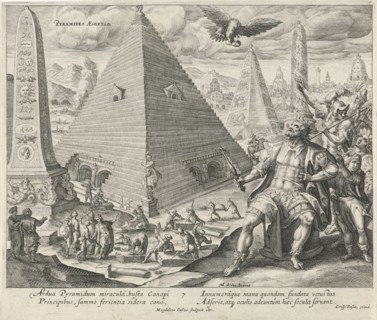 Pyramids of Egypt, Magdalena van de Passe, Crispijn van de Passe (I), 1610 - 1638