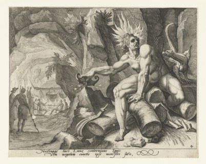 The element of fire, attributed to Jacob de Gheyn (II), 1588 - 1592
