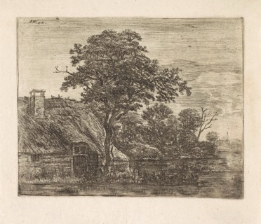 Farm waterfront, Jan Ruyscher, Anthonie Waterloo, Anthonie Waterloo, 1648 - 1663