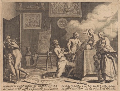 Allegory of Hope, Faith and Love, Pieter Serwouters