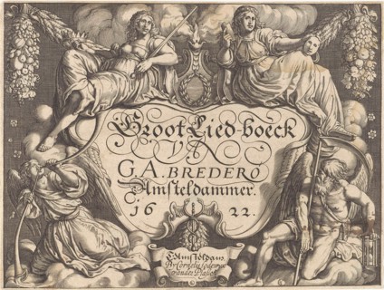 Allegory of the tragedy and continue, Pieter Serwouters, Cornelis Lodewijcksz. van der Plasse, 1622