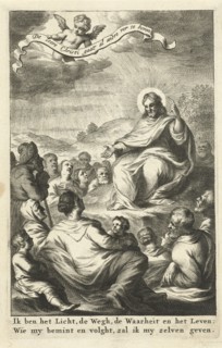The Sermon, Cornelis van Dalen (I), Jacob Lescailje, 1663